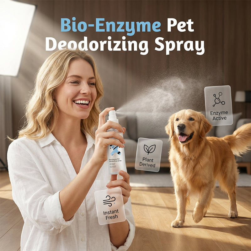 🌿 50 % Rabatt! 🐶Bio-Enzym Geruchsentferner für Haustiere – Effektive Reinigung gegen Tiergerüche in Zuhause & Schlafplätzen