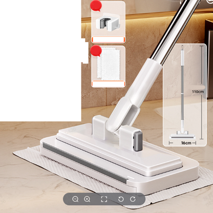 📢📢JETZT 50 % RABATT!! ⏰Freihand-Flachmopp mit universeller Tuchklemme