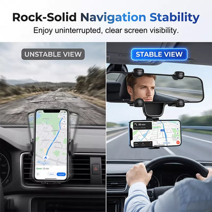 🔥50 % Rabatt！📱Auto-Rückspiegel Handyhalterung