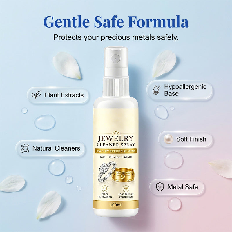 ✨ 150.000 Menschen haben es ausprobiert und lieben es – Antioxidatives Reinigungsspray für Schmuck