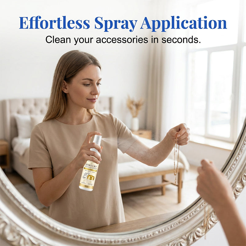 ✨ 150.000 Menschen haben es ausprobiert und lieben es – Antioxidatives Reinigungsspray für Schmuck