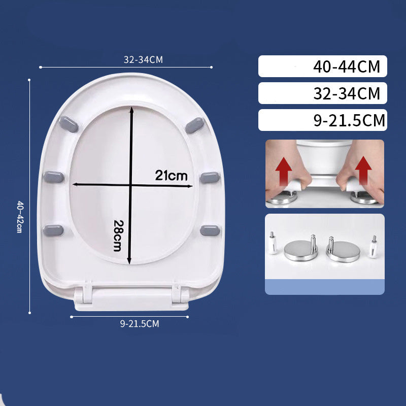 Langlebiger WC-Sitz mit Soft-Close-Funktion