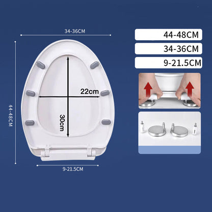 Langlebiger WC-Sitz mit Soft-Close-Funktion