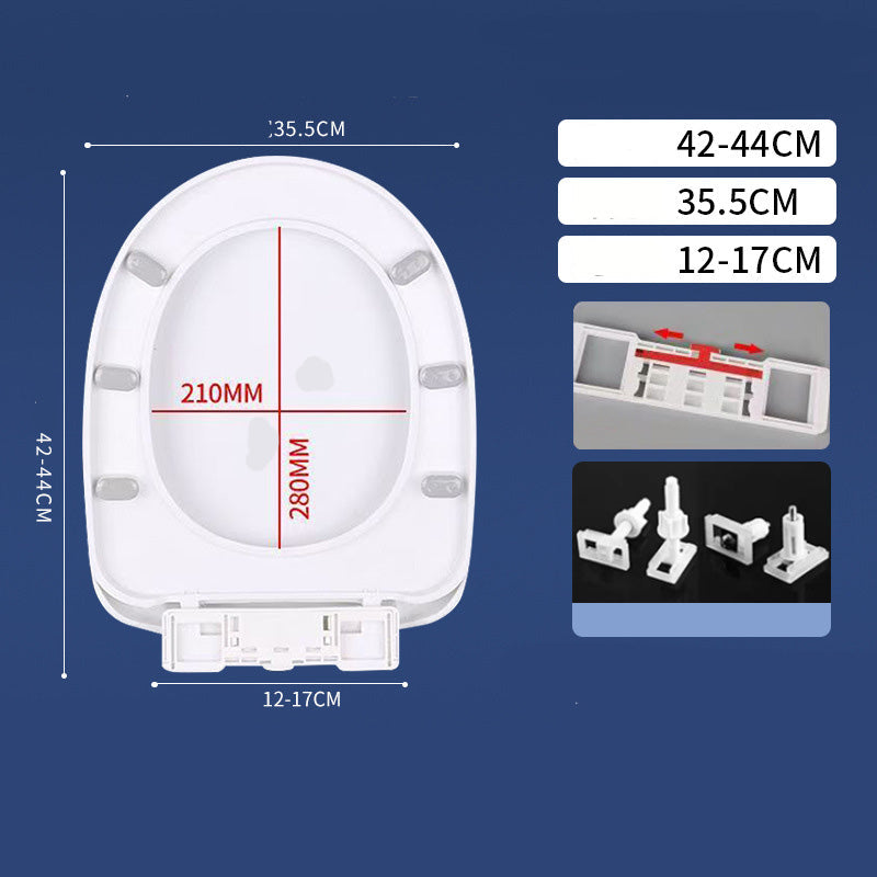 Langlebiger WC-Sitz mit Soft-Close-Funktion