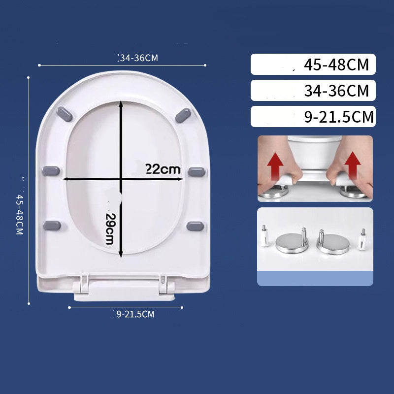 Langlebiger WC-Sitz mit Soft-Close-Funktion