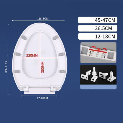 Langlebiger WC-Sitz mit Soft-Close-Funktion