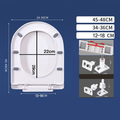 Langlebiger WC-Sitz mit Soft-Close-Funktion