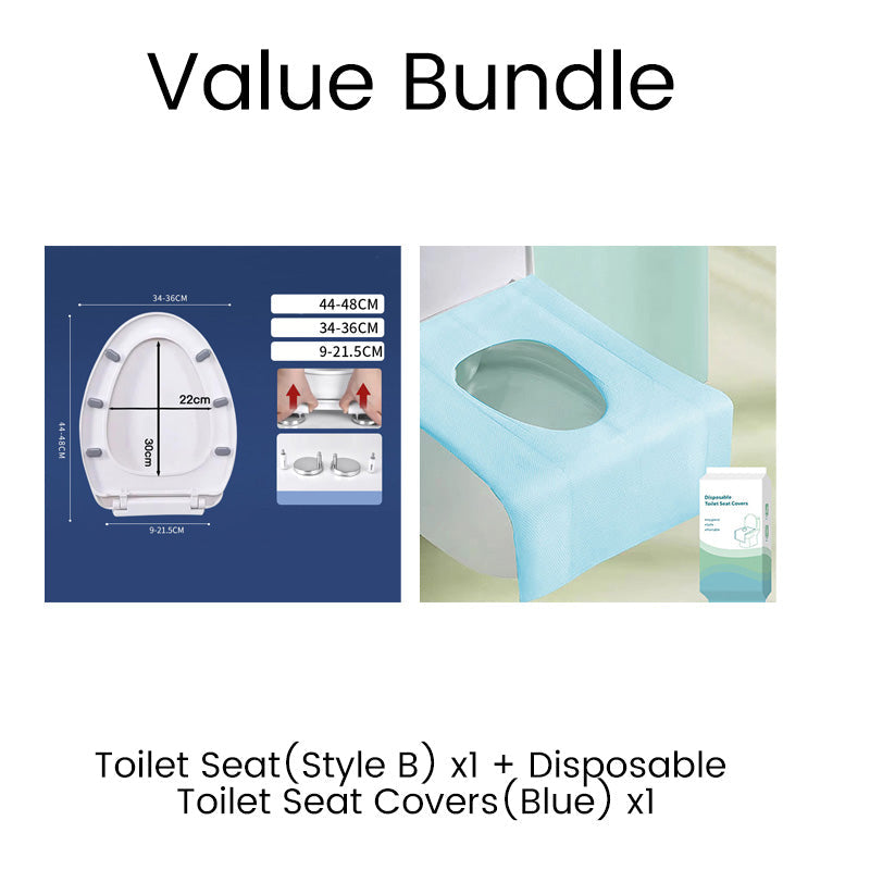 Langlebiger WC-Sitz mit Soft-Close-Funktion