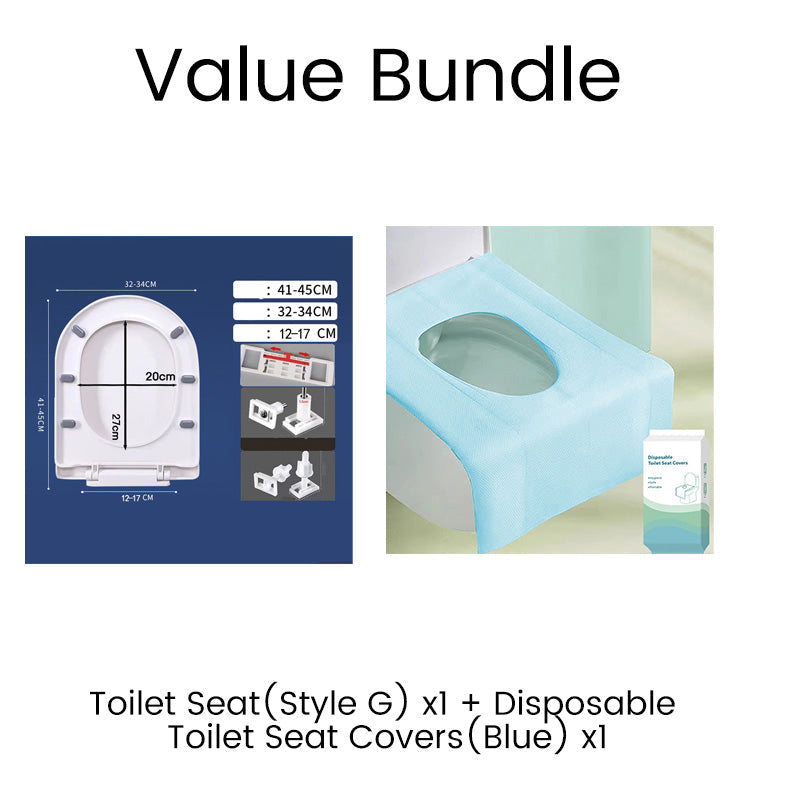 Langlebiger WC-Sitz mit Soft-Close-Funktion