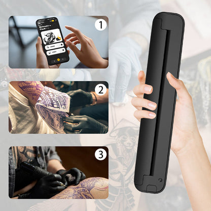 🛍️ 50 % Rabatt – Tragbarer Bluetooth-Thermodrucker – kabellos, tintefrei & kompakt – für A4, ideal für Büro, Studium & Reisen 📄