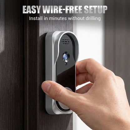 4.3" Screen Video Doorbell with Two-Way Audio
