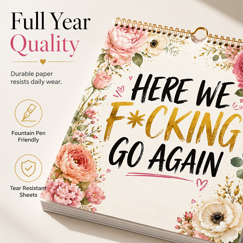 🎁BEGRENZTES ANGEBOT: 2 KAUFEN, 1 GRATIS!!✨💞ÜBER 50.000 VERKAUFT! 🔥Lustiger Wandkalender 2027 für Frauen