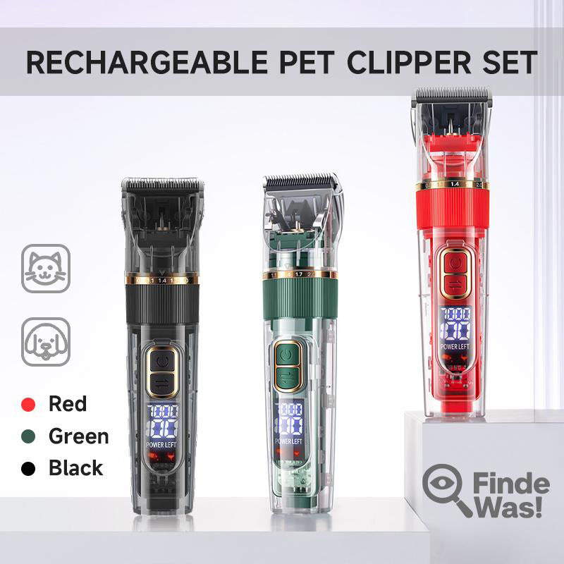 ✂️ 50% RABATT! 🐾 Leiser Haustier-Trimmer – Wiederaufladbar, leistungsstark & vielseitig – Ideal für sanfte Pflege von Hunden & Katzen 🛁
