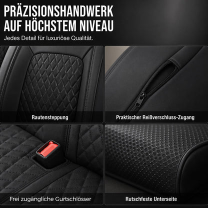 🚗 50% RABATT! 🛋️ Universelles Autositzbezug-Set aus PU-Leder – Atmungsaktiv, pflegeleicht & passgenau – Perfekter Schutz & Komfort für alle Fahrzeuge ✨