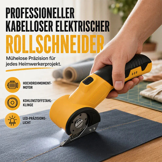 💥Letzter Tag Sonderangebot: 50 % Rabatt✂️ Wiederaufladbares und tragbares Set mit kabelloser Elektroschere für Stoffe
