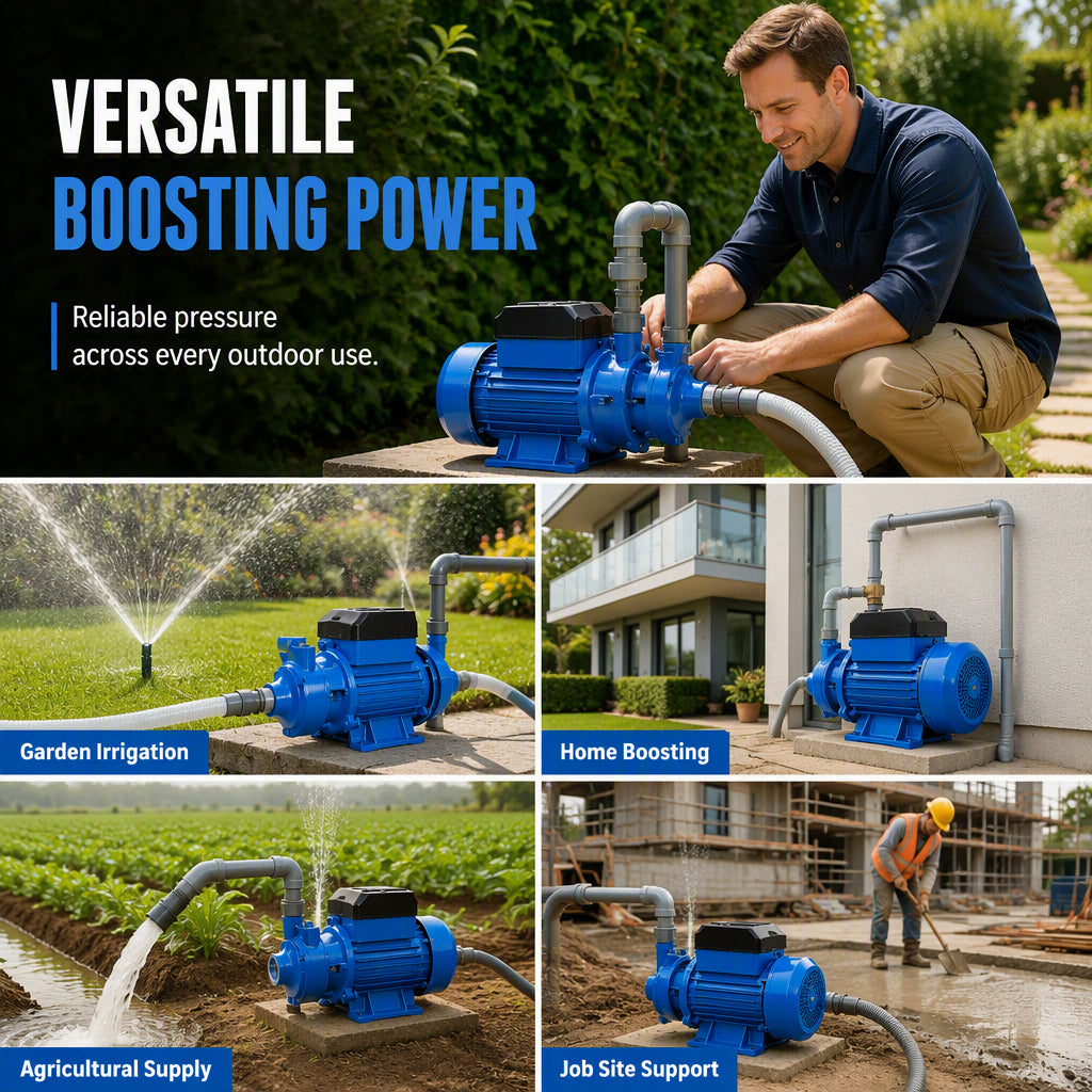 📢📢 50% RABATT !! ⏰💧 Selbstansaugende Wasserdruckerhöhungspumpe | Haushalt & Garten