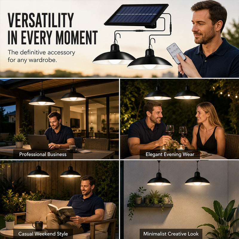 💥 50 % Rabatt ! Solarlampe Außen Wasserdicht – Kein Strom, voller Charme! 🔥 Überall aufhängbar, schaltet sich selbst ein, regenfest ⚡ Limitiertes Angebot ⏳