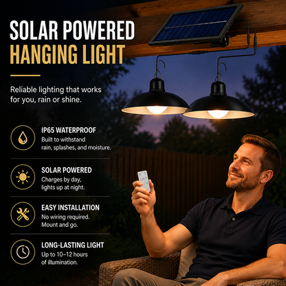 💥 50 % Rabatt ! Solarlampe Außen Wasserdicht – Kein Strom, voller Charme! 🔥 Überall aufhängbar, schaltet sich selbst ein, regenfest ⚡ Limitiertes Angebot ⏳