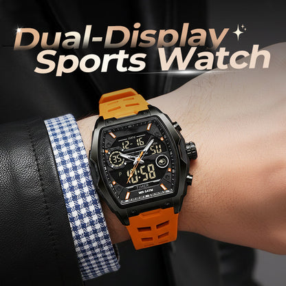 ⏳Zeitlich begrenztes Sonderangebot⏰Herren Dual-Display Sportuhr mit Leuchtzifferblatt 🏃