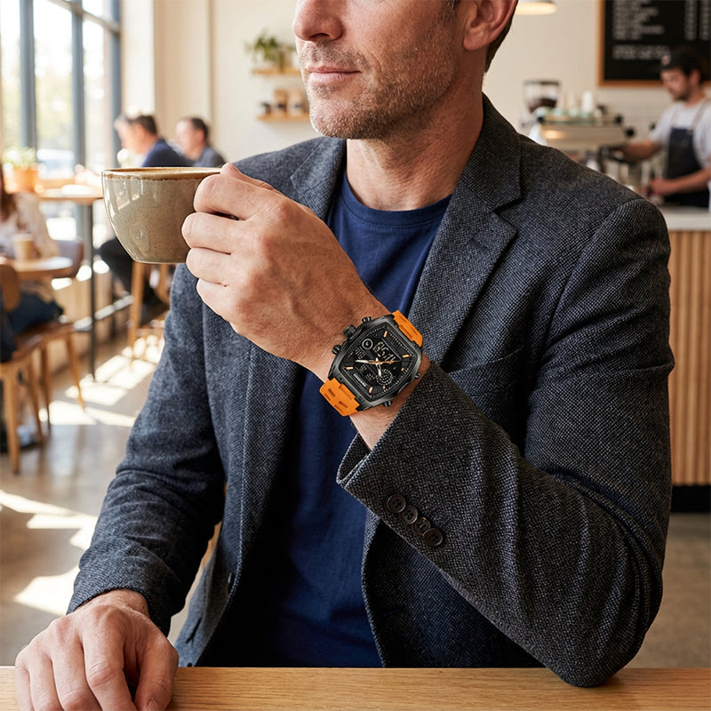 ⏳Zeitlich begrenztes Sonderangebot⏰Herren Dual-Display Sportuhr mit Leuchtzifferblatt 🏃