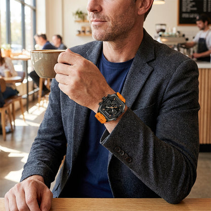 ⏳Zeitlich begrenztes Sonderangebot⏰Herren Dual-Display Sportuhr mit Leuchtzifferblatt 🏃
