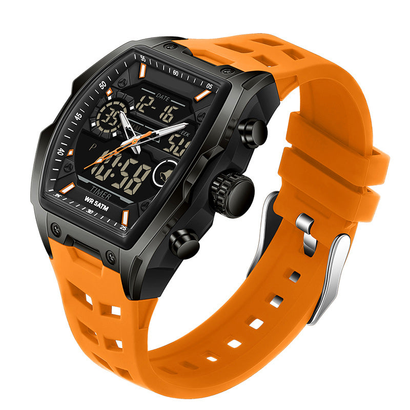 ⏳Zeitlich begrenztes Sonderangebot⏰Herren Dual-Display Sportuhr mit Leuchtzifferblatt 🏃