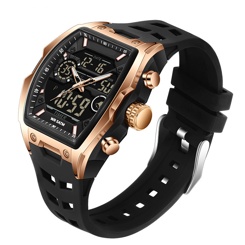 ⏳Zeitlich begrenztes Sonderangebot⏰Herren Dual-Display Sportuhr mit Leuchtzifferblatt 🏃