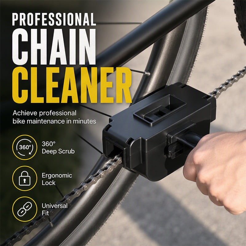 🚴 50% RABATT!🔥  Deep Clean Chain Washer – 74 Bürsten, profi-sauber & schnell – Ideal für MTB, Rennrad & E-Bike 🔧