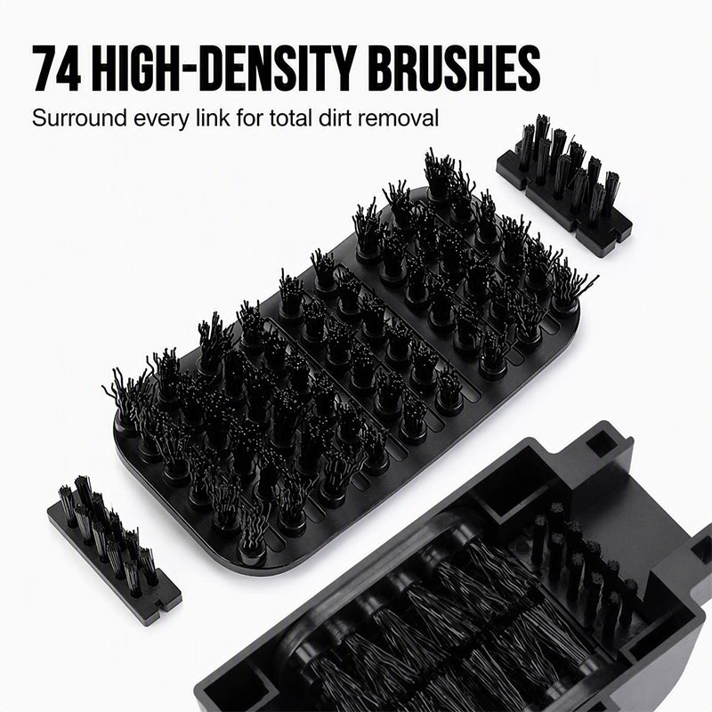 🚴 50% RABATT!🔥  Deep Clean Chain Washer – 74 Bürsten, profi-sauber & schnell – Ideal für MTB, Rennrad & E-Bike 🔧