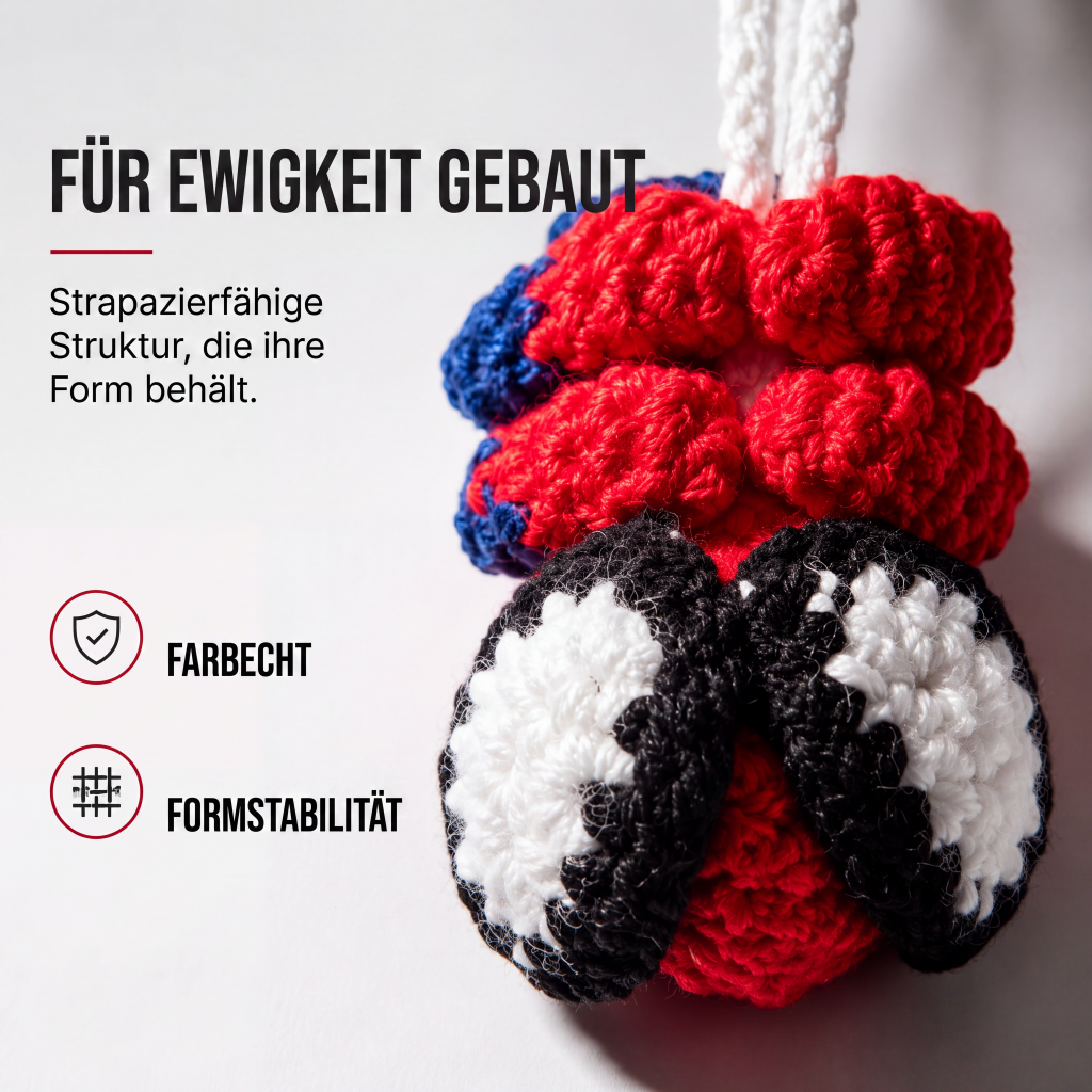 📢📢50% RABATT !!⏰Gehäkelte Spinne als Auto-Anhänger-Ornament