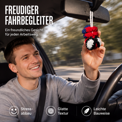 📢📢50% RABATT !!⏰Gehäkelte Spinne als Auto-Anhänger-Ornament