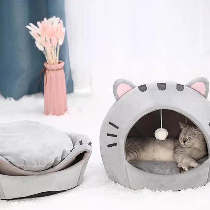 ✨ 50% RABATT! 🐾 2-in-1 Haustierzelt & -bett – Schützend, kuschelig & leicht faltbar – Ideal für Hund & Katze – drinnen & unterwegs 🐕