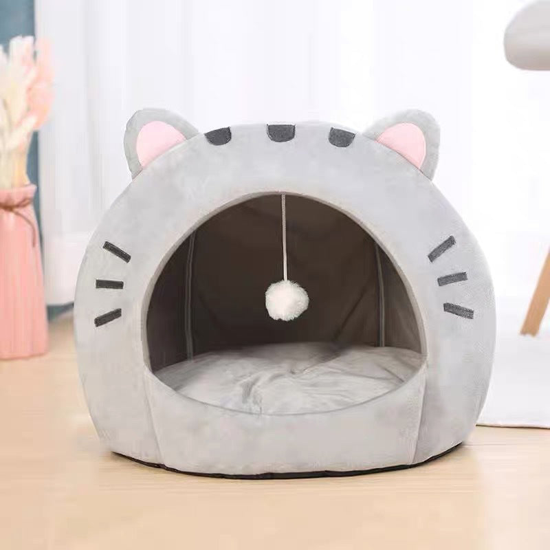 ✨ 50% RABATT! 🐾 2-in-1 Haustierzelt & -bett – Schützend, kuschelig & leicht faltbar – Ideal für Hund & Katze – drinnen & unterwegs 🐕