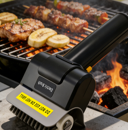 💥 50 % Rabatt ! Grillbürste Elektrisch Kabellos – Kein Schrubben, voller Glanz! 🔥 1100 U/min, 90 Min. Akku, splitterfrei ⚡ Limitiertes Angebot ⏳