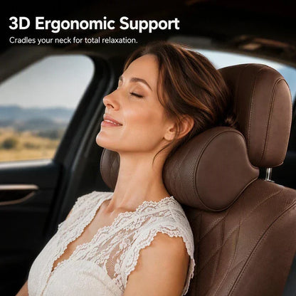 💺 Kühles Mesh, fester Halt – Ergonomisches Autositzpolster-Set. Korrigiert die Haltung, lindert Ischias.