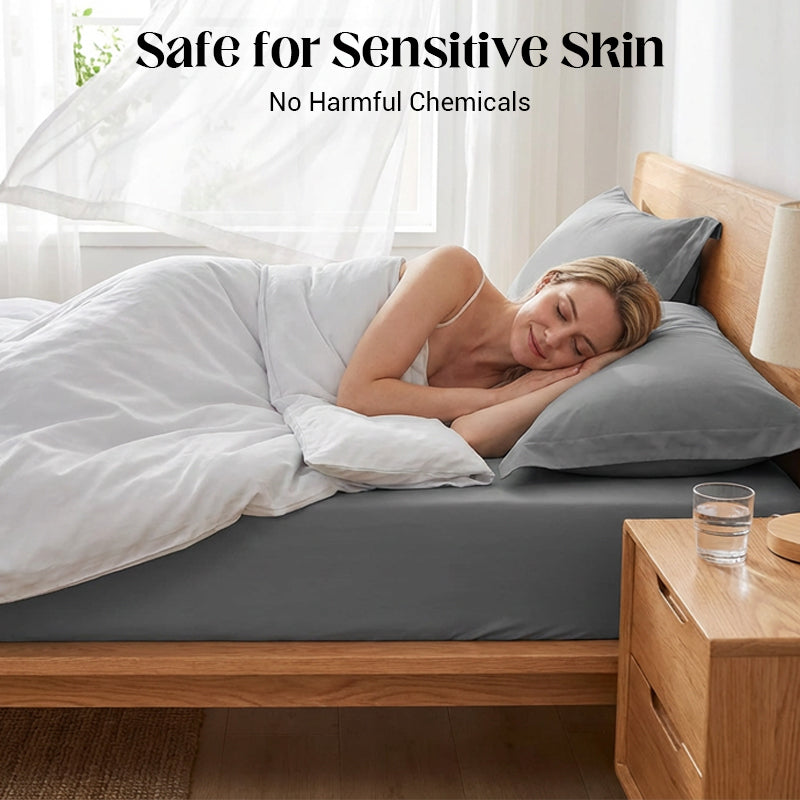 🔥Solange der Vorrat reicht 50 % Rabatt!🔥3-teiliges weiches Spannbettlaken-Set – einfache & sichere Passform