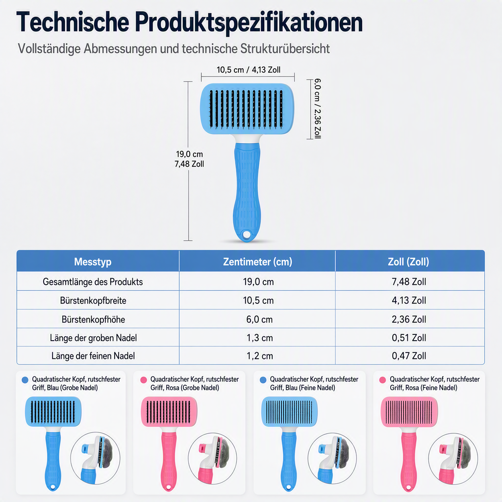 🐾 50 % Rabatt ! Selbstreinigende Tierbürste – Kein Chaos, volles Fell! ✨ Einfach reinigen, sanft bürsten, täglich einsetzbar 🐶🐱 Limitiertes Angebot ⏳