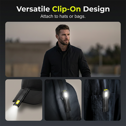 💡 50 % Rabatt ! Magnetische Arbeitsleuchte – Freihändiges Arbeiten, extrem hell! 🧲 Überall befestigbar, zwei Lichtmodi, ultraleicht 🔋