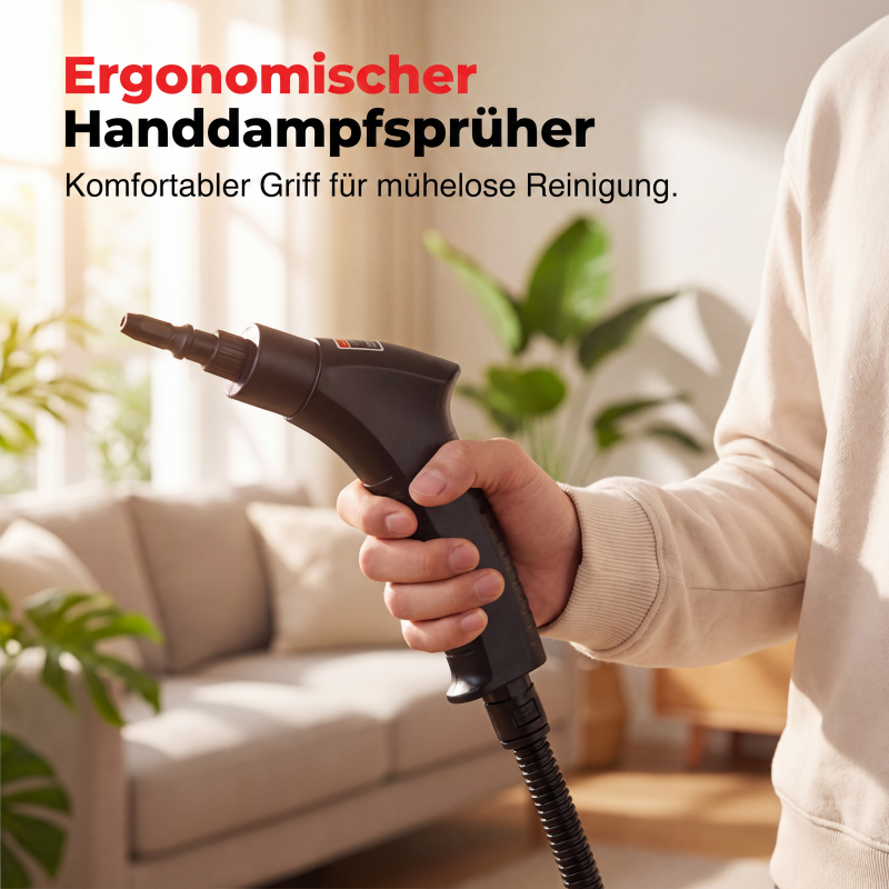 💨 50% RABATT! 🔥 Mehrzweck-Hochdruckdampfreiniger – Starke Dampfleistung, vielseitig & chemiefrei – Ideal für Küche, Bad & Auto 🏠