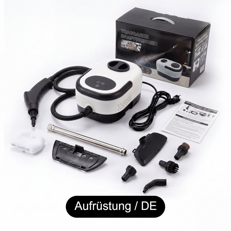 💨 50% RABATT! 🔥 Mehrzweck-Hochdruckdampfreiniger – Starke Dampfleistung, vielseitig & chemiefrei – Ideal für Küche, Bad & Auto 🏠