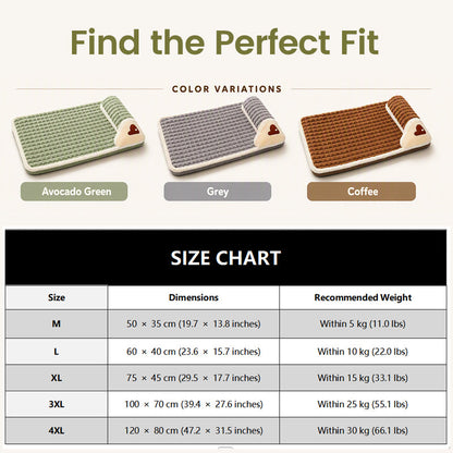 🛍️ 50 % Rabatt – Gepolsterte, waschbare Hundematte – weich, warm & vielseitig für Hunde & Katzen – ideal für alle Jahreszeiten 🐾