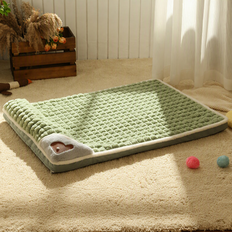 🛍️ 50 % Rabatt – Gepolsterte, waschbare Hundematte – weich, warm & vielseitig für Hunde & Katzen – ideal für alle Jahreszeiten 🐾