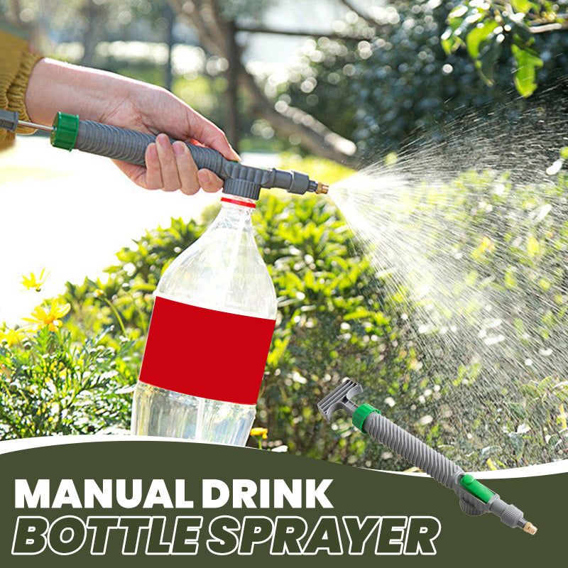 💦 50% RABATT!🔥 Manueller Trinkflaschenzerstäuber mit stufenlos verstellbarer Sprühdüse💧
