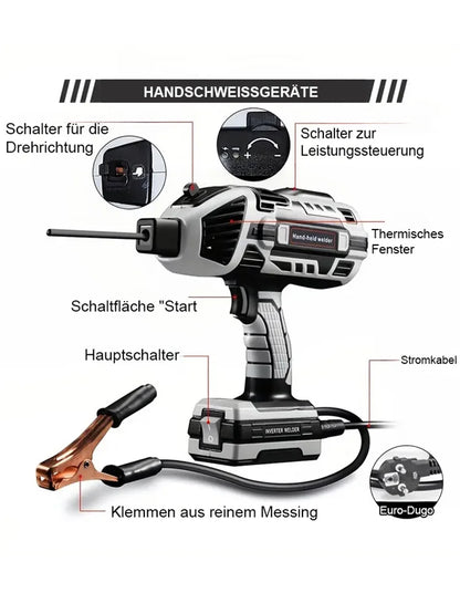 💥 50 % Rabatt ! Inverter-Schweißgerät für Zuhause – Kein Profi nötig, voller Power! 🔥 Überall einsetzbar, sofort startklar, kompakt & leicht ⚡ Limitiertes Angebot ⏳