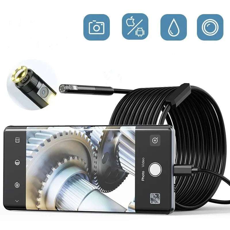 📢📢50% RABATT !! ⏰Wasserdichte Endoskopkamera mit einstellbarem Licht