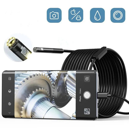 📢📢50% RABATT !! ⏰Wasserdichte Endoskopkamera mit einstellbarem Licht