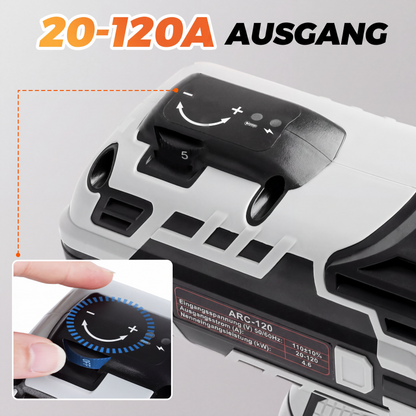 🛠️ 50 % Rabatt – Tragbares Inverter-Schweißgerät – 220V, 20–120A, leicht & kompakt – ideal für Haushalt, Reparaturen & Heimwerken ⚡