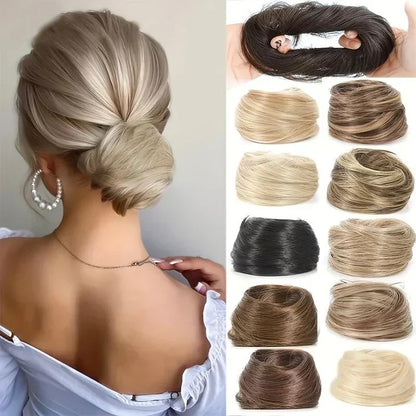 🔥🎁1+1 GRATIS!!🥳💞50K+ VERKAUFT!⚡🎀Haargummi für einen lässigen Dutt für Frauen