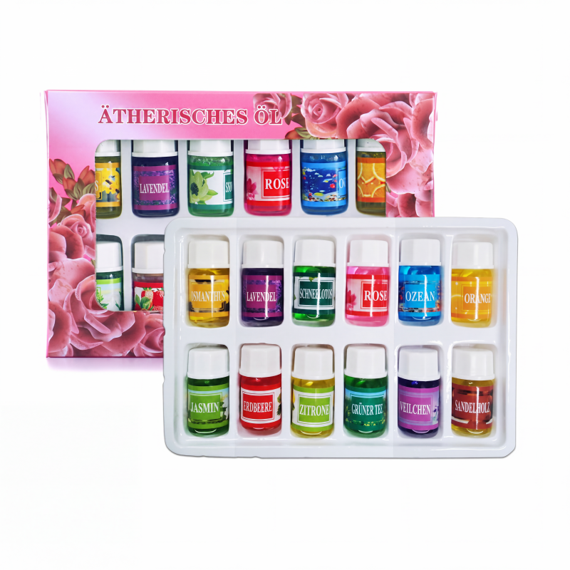 【🔥Limitiertes Angebot – 50 % Rabatt! 】🎁🌺Der frische Duft hebt Ihre Stimmung! 🌷12er-Set wasserlösliche ätherische Öle