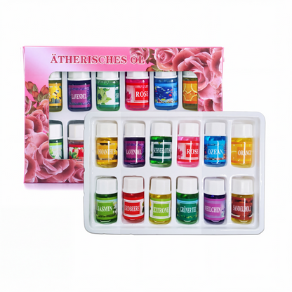 【🔥Limitiertes Angebot – 50 % Rabatt! 】🎁🌺Der frische Duft hebt Ihre Stimmung! 🌷12er-Set wasserlösliche ätherische Öle